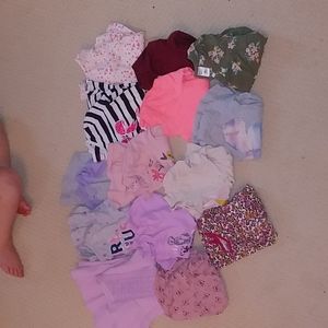 14 count size 4T girls long sleeve tshirts and blouses